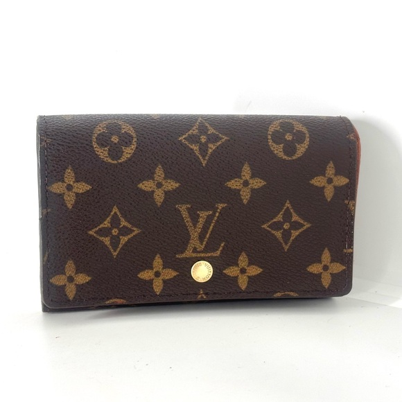 Very good condition authentic Louis Vuitton Monogram Tresor Wallet CA1908 - Picture 16 of 16